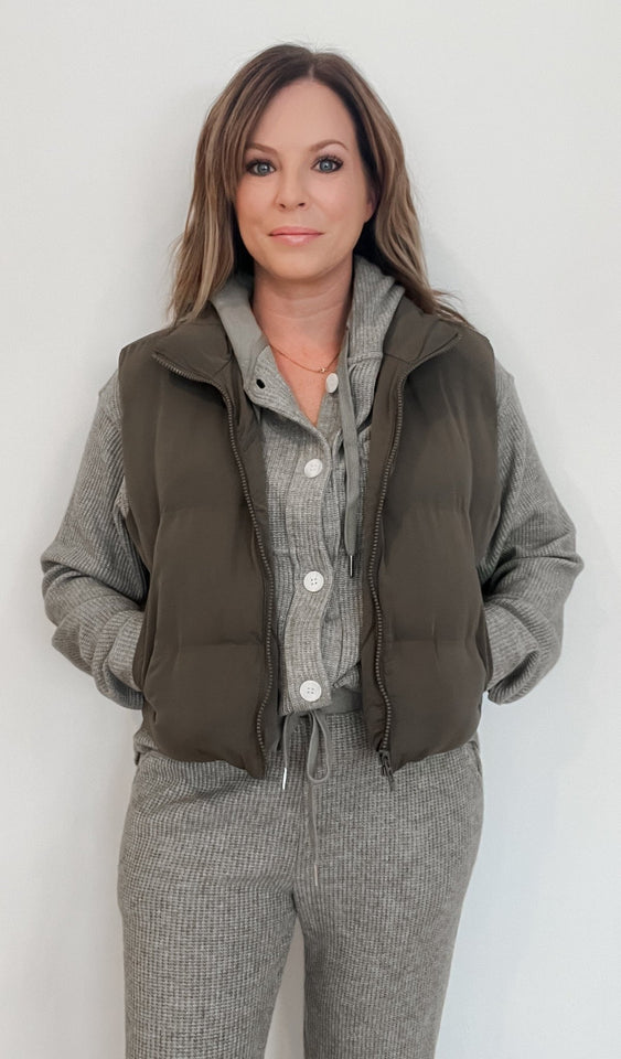 Issey Vest-Antique Bronze - Wear with style