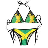 Jamaican Flag two piece swimsuit - Wear with style