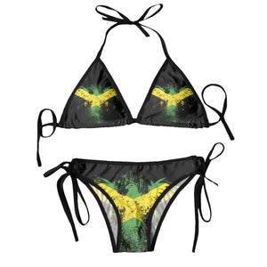 Jamaican Flag two piece swimsuit - Wear with style