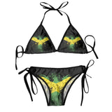 Jamaican Flag two piece swimsuit - Wear with style