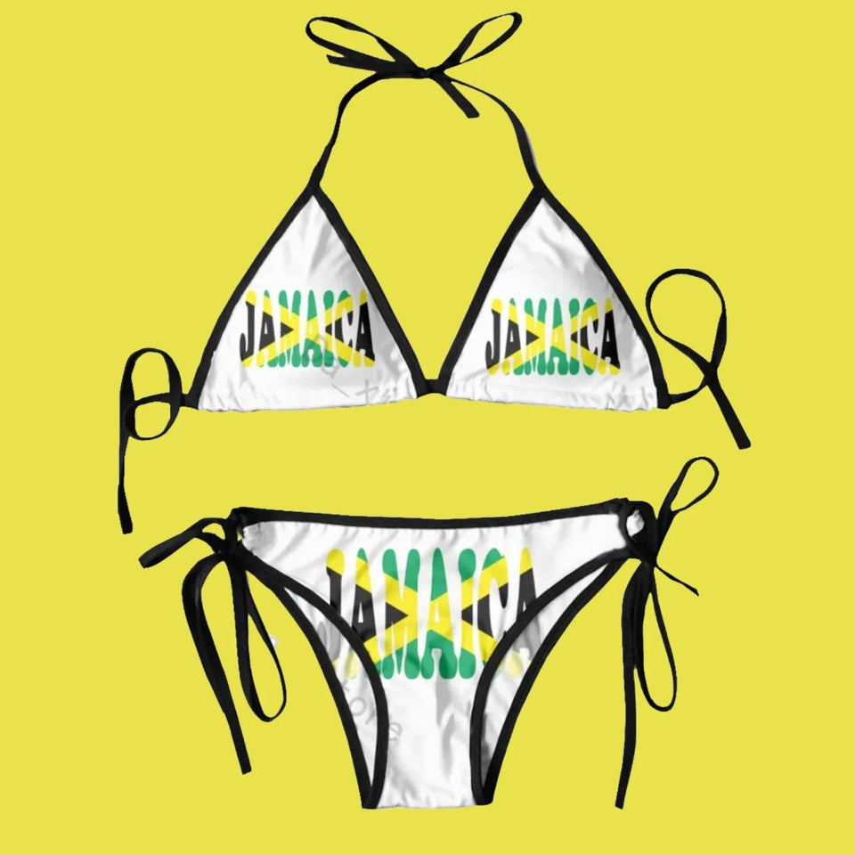 Jamaican Flag two piece swimsuit - Wear with style