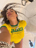 Jamaican swimwear crop top shirt - Wear with style