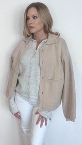 Juliana Cardigan - Oatmeal - Wear with style