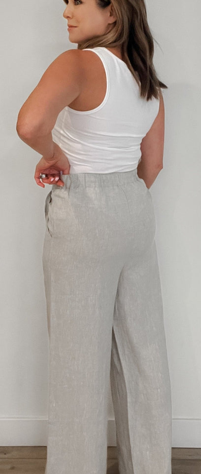 Julietta 100% Linen Pant - Wear with style