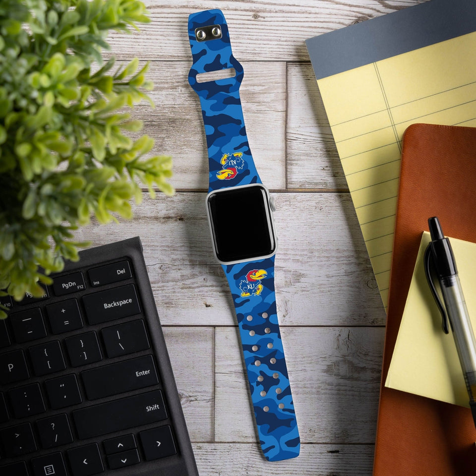 Kansas Jayhawks HD Apple Watch Band - Wear with style