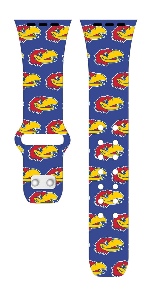 Kansas Jayhawks HD Apple Watch Band - Wear with style