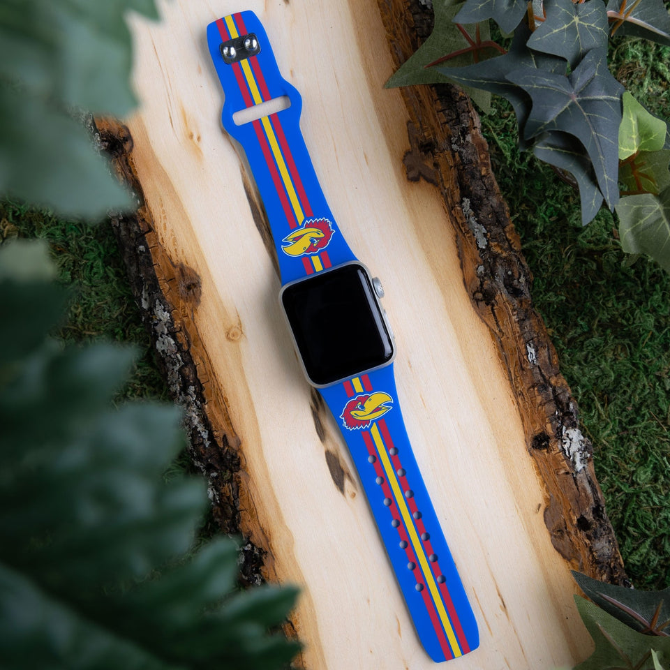 Kansas Jayhawks HD Apple Watch Band - Wear with style