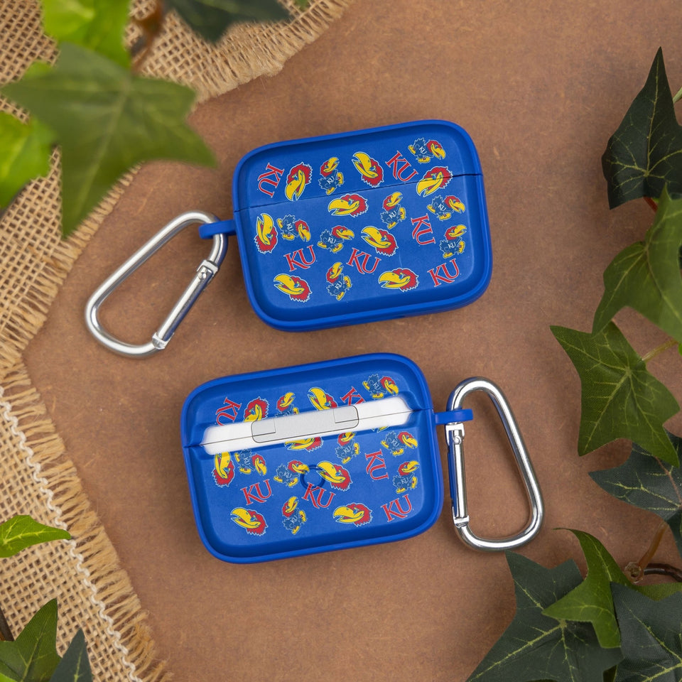 Kansas Jayhawks HDX AirPods Pro 1 & 2 Case Cover - Wear with style