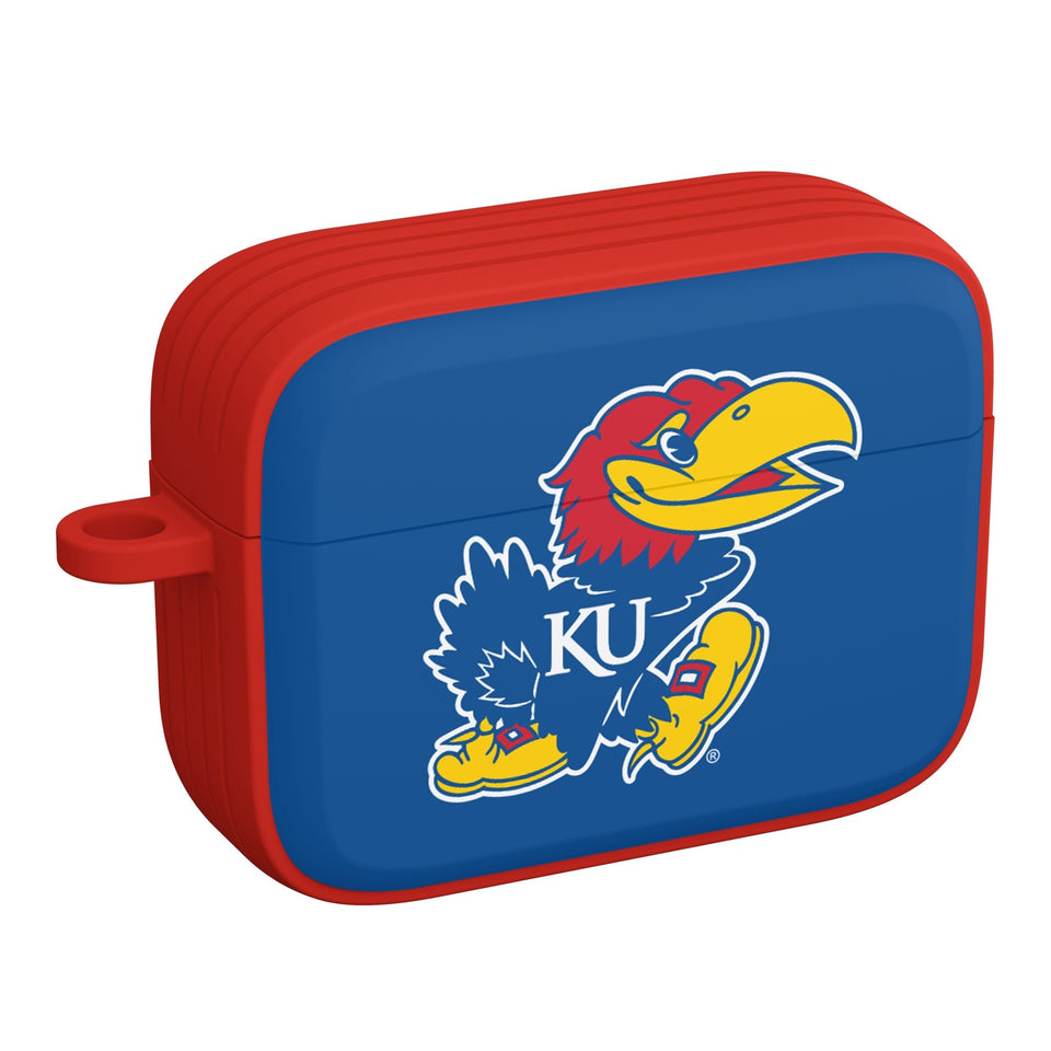 Kansas Jayhawks HDX AirPods Pro 1 & 2 Case Cover - Wear with style