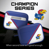 Kansas Jayhawks HDX Champion Series Apple AirPods Pro 1 & 2 Case Cover - Wear with style