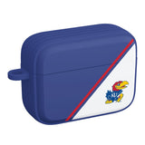Kansas Jayhawks HDX Champion Series Apple AirPods Pro 1 & 2 Case Cover - Wear with style