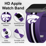 Kansas State Wildcats HD Apple Watch Band - Wear with style