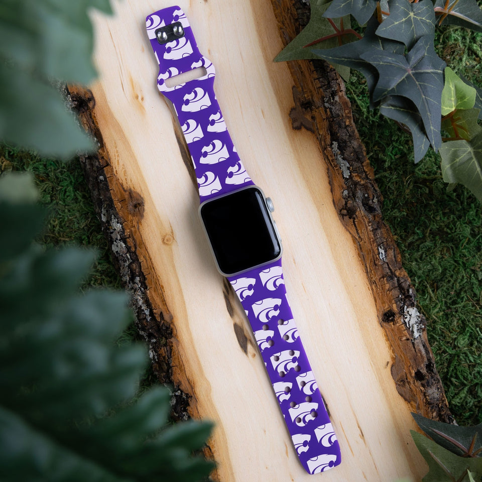 Kansas State Wildcats HD Apple Watch Band - Wear with style