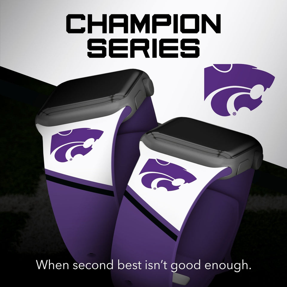Kansas State Wildcats HD Apple Watch Band - Wear with style
