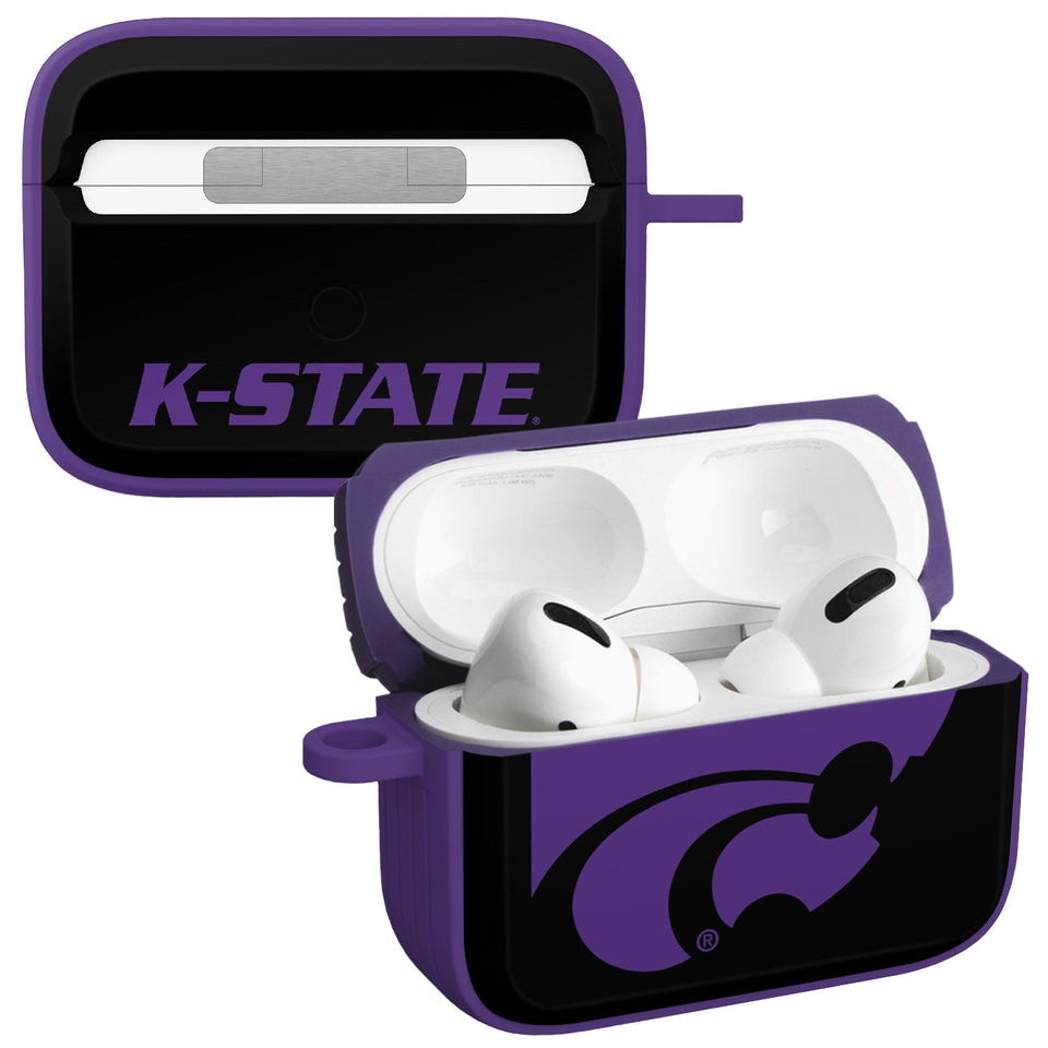 Kansas State Wildcats HDX Apple Airpods Pro 1 & 2 Case Cover - Wear with style