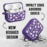 Kansas State Wildcats HDX Apple Airpods Pro 1 & 2 Case Cover - Wear with style