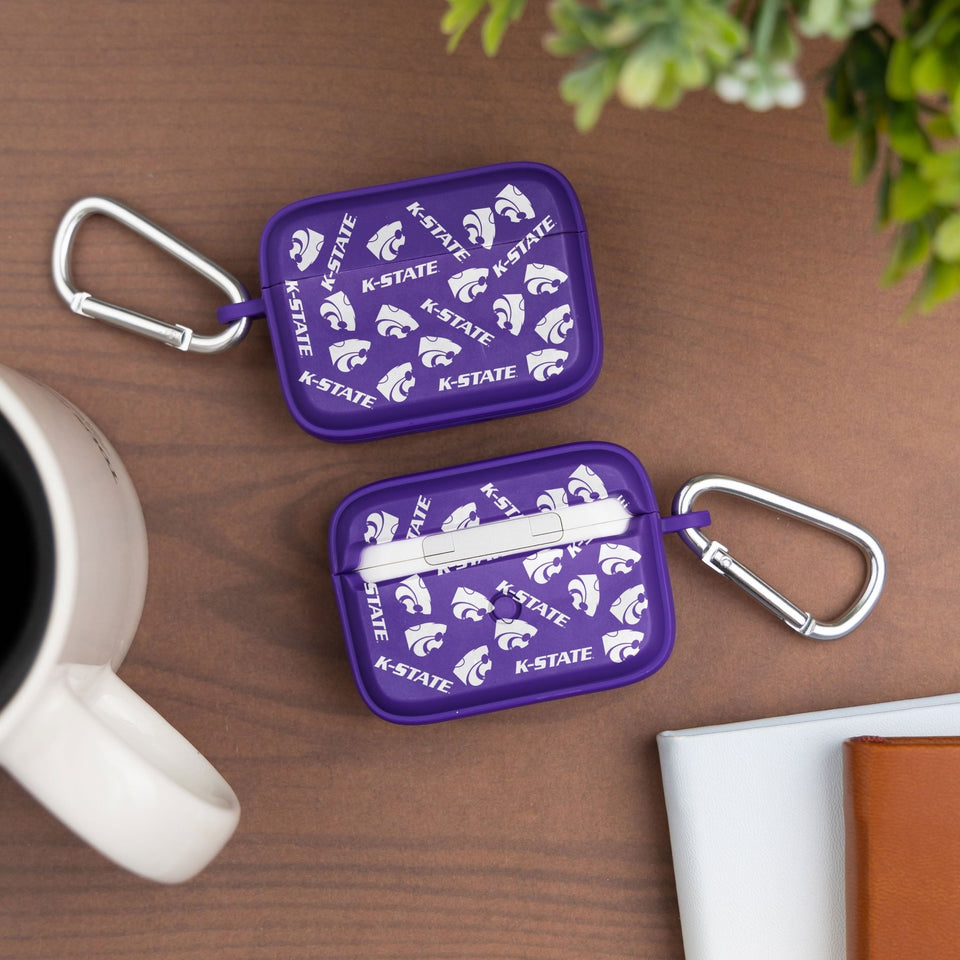 Kansas State Wildcats HDX Apple Airpods Pro 1 & 2 Case Cover - Wear with style