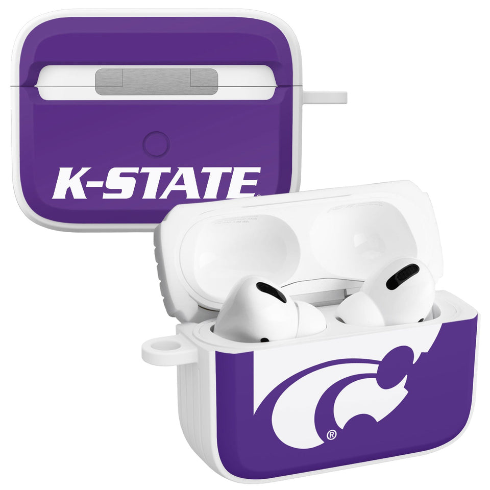 Kansas State Wildcats HDX Apple Airpods Pro 1 & 2 Case Cover - Wear with style