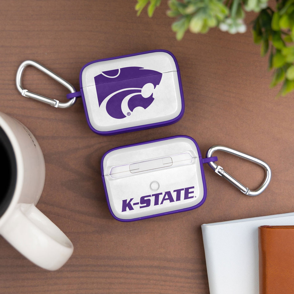 Kansas State Wildcats HDX Apple Airpods Pro 1 & 2 Case Cover - Wear with style