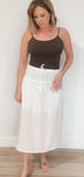 Keaton Skirt-White - Wear with style