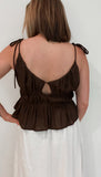 Kendra Tank-Cocoa - Wear with style