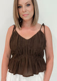 Kendra Tank-Cocoa - Wear with style