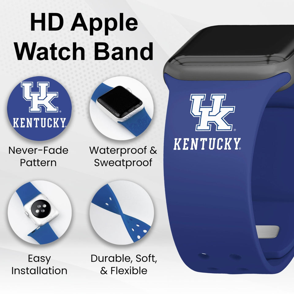 Kentucky Wildcats HD Apple Watch Band - Wear with style