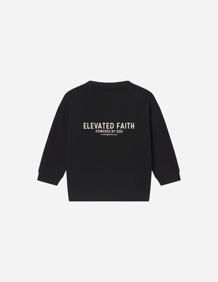 Kingdom Club Black Kids Crewneck - Wear with style