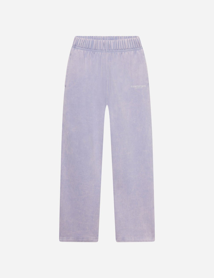 Kingdom Club Lavender Wide Leg Sweatpant - Wear with style