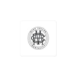 Monogram sticker