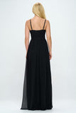 Lace Detail Bustier Floor Length Maxi Dress - Wear with style