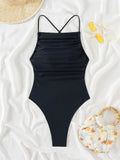 Lacy one piece swimsuit - Wear with style