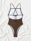Lacy one piece swimsuit - Wear with style