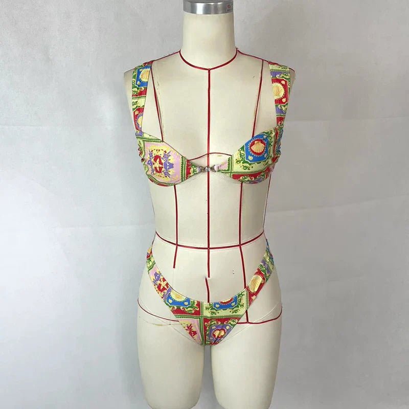 Lala bae two piece swimsuit - Wear with style
