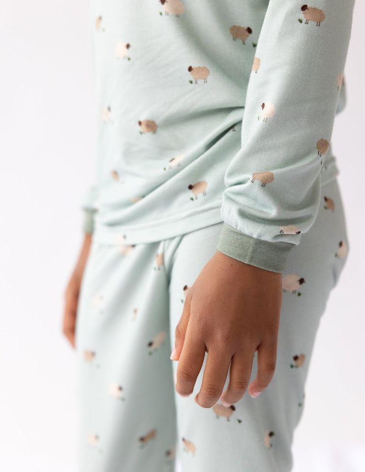 Lamb Bamboo Kids Pajama Set - Wear with style