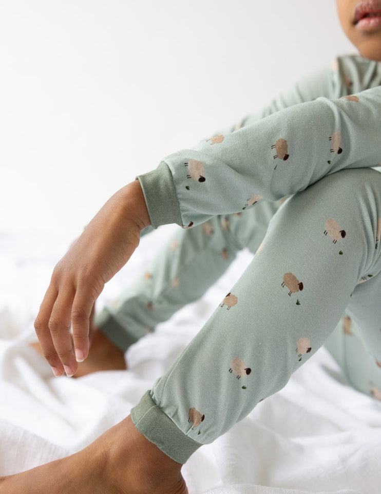 Lamb Bamboo Kids Pajama Set - Wear with style