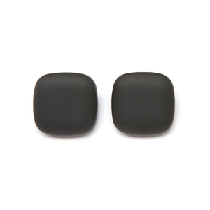 Lara Barile Clip Earring Matte Black - Wear with style