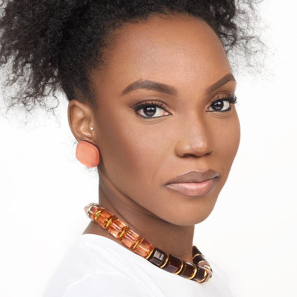 Lara Ice Clip Earring Nectar - Wear with style