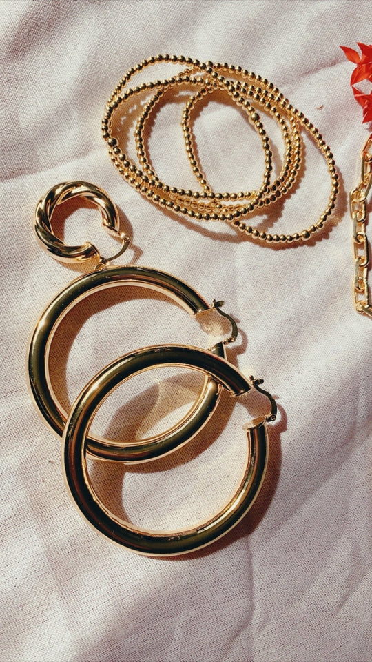 Large All Day Hoops - Wear with style