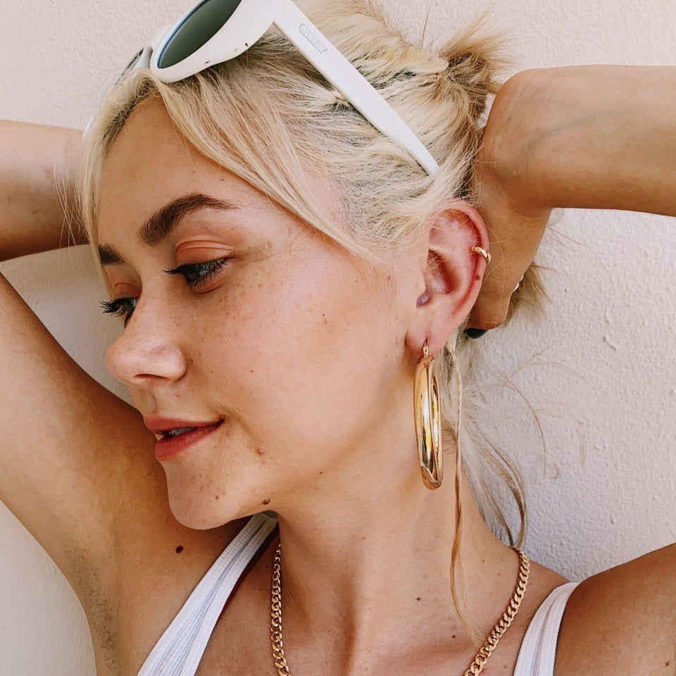 Large All Day Hoops - Wear with style