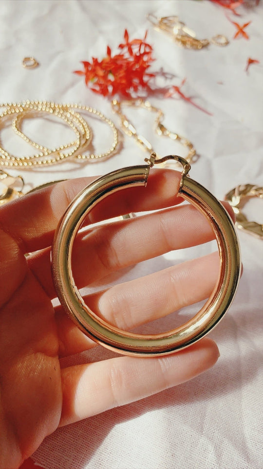 Large All Day Hoops - Wear with style