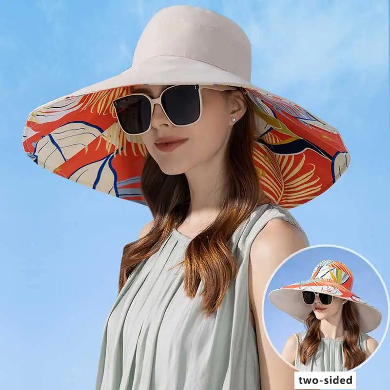 Large Brim Women Sun Hat - Wear with style
