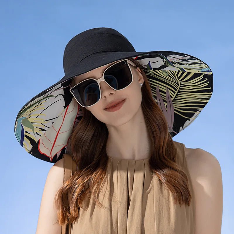 Large Brim Women Sun Hat - Wear with style