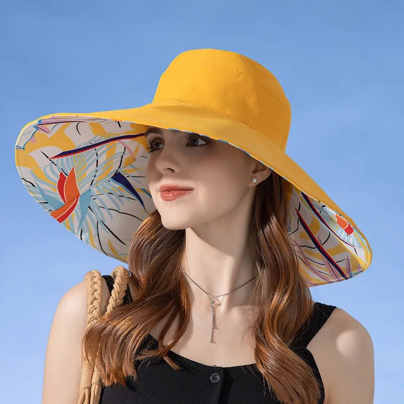 Large Brim Women Sun Hat - Wear with style