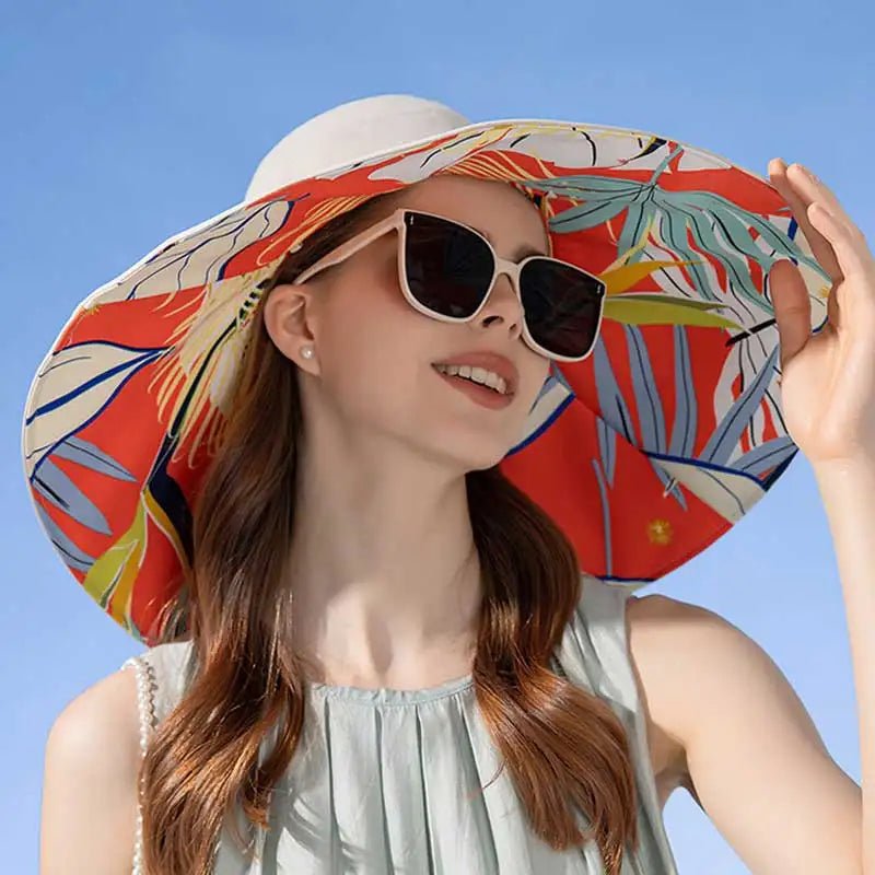 Large Brim Women Sun Hat - Wear with style