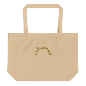 redeemed Large Organic Tote Bag