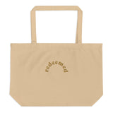 redeemed Large Organic Tote Bag