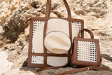 Large Rattan Tote - Wear with style