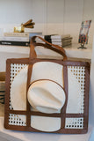 Large Rattan Tote - Wear with style