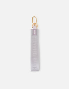 Lavender Oversized Logo Keychain - Wear with style